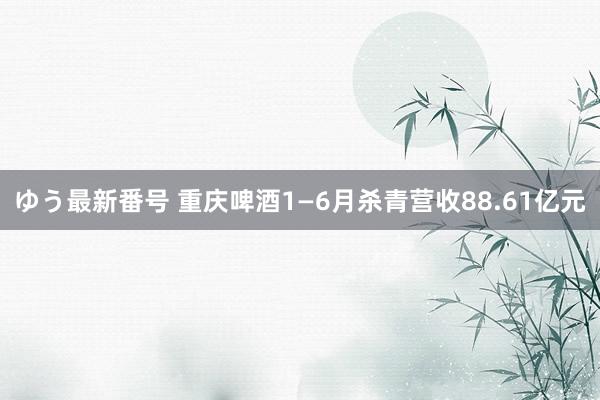 ゆう最新番号 重庆啤酒1—6月杀青营收88.61亿元